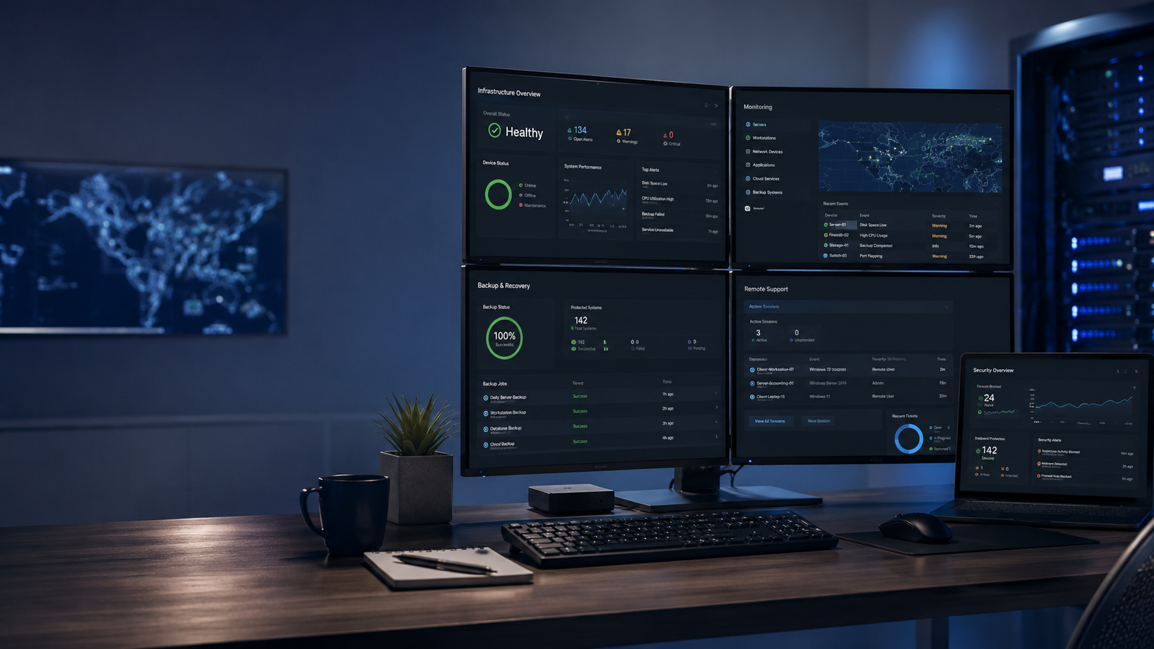 IT Monitoring und Betriebszentrale