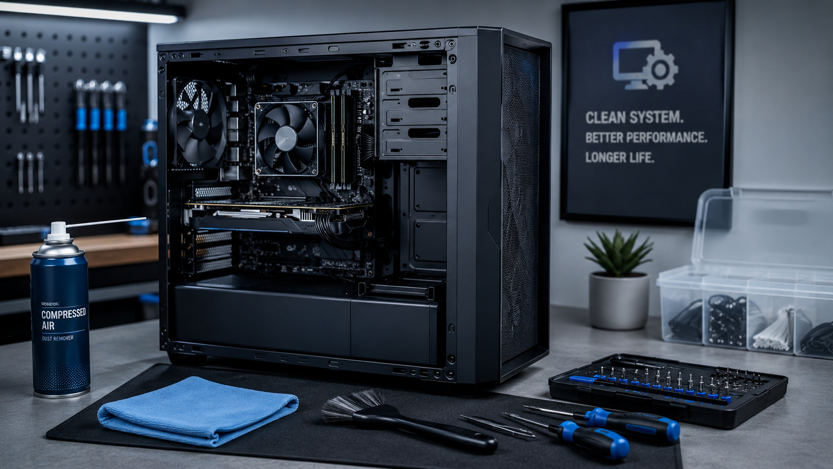 PC-Service und Hardware-Arbeitsplatz